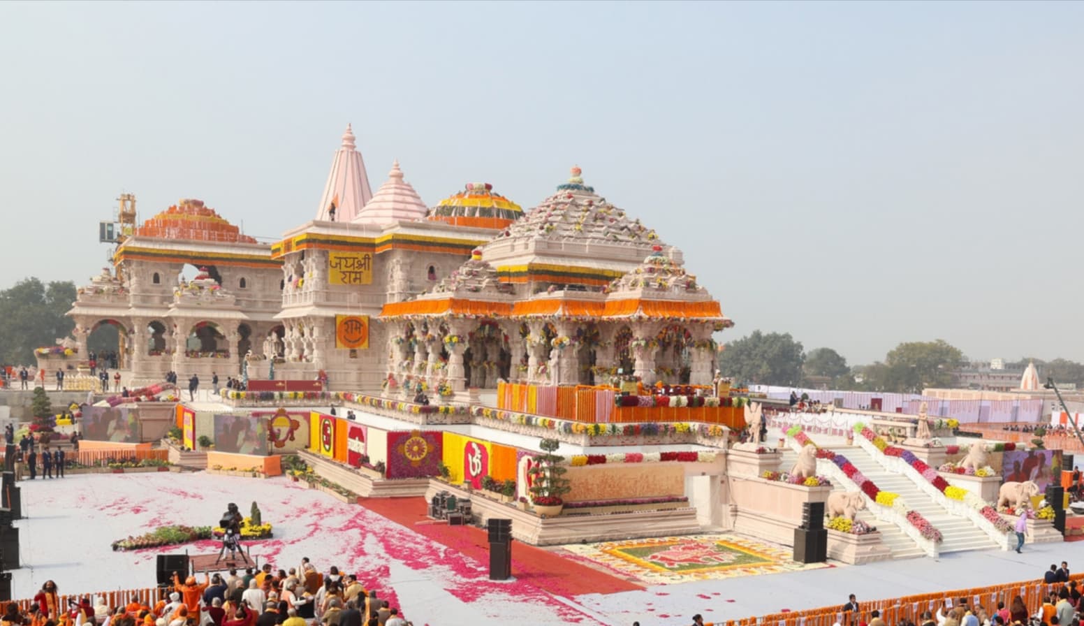 Ayodhya — Ram Mandir darshan & aarti